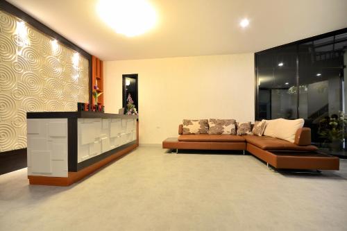 Χώρος καθιστικού στο Goodhome@Udonthani