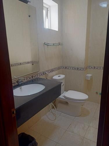 Koupelna v ubytování Trung hoa HOTEL