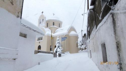 Το Maison Kronio Lassithi Plateau τον χειμώνα