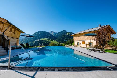 Piscina en o cerca de Beim Hochfilzer Superior 4 Sterne