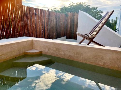 Bazén v ubytování Pacha Tulum Boutique Hotel nebo v jeho okolí