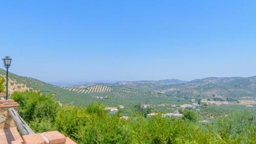 a view of the hills from a house at Combinación Cortijo y Mirador Casablanca Priego de Córdoba by Ruralidays in Priego de Córdoba