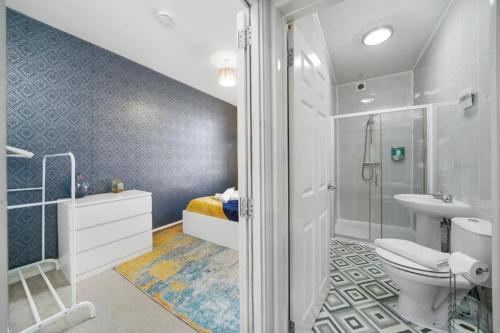 Koupelna v ubytování Fashionable Apartment in Plymouth - Sleeps 4