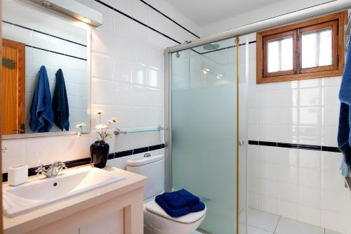 Koupelna v ubytování Puerto Chico U