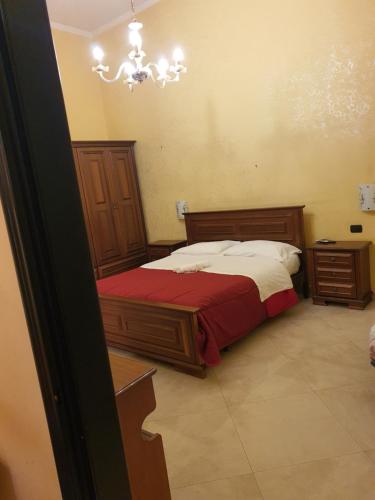 Posteľ alebo postele v izbe v ubytovaní B&B La Stazione