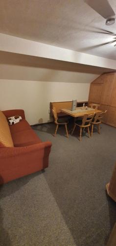 Zona de estar de Ferienwohnung Zunzer