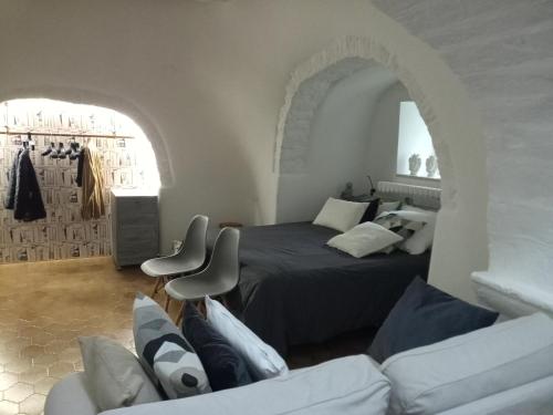 Χώρος καθιστικού στο Trulli Piazzetta Pagano