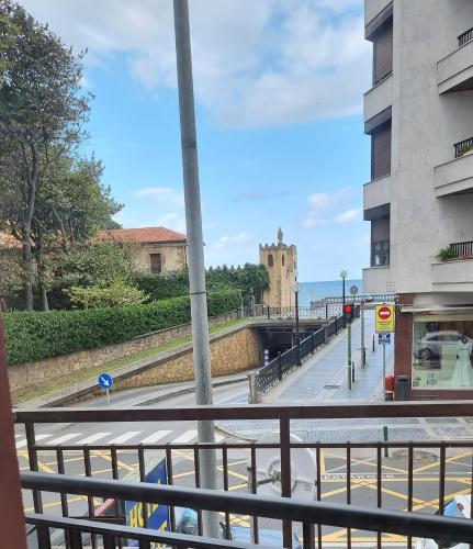 Μπαλκόνι ή βεράντα στο Hotel Norte