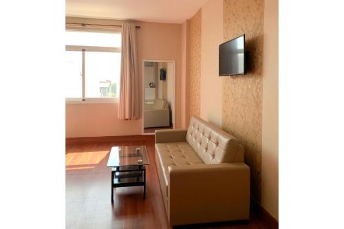 TV a/nebo společenská místnost v ubytování NGỌC MẤY - ĐẠI LỢI HOTEL