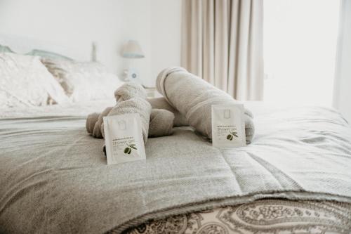 A bed or beds in a room at Casa Las Costas, Las Maretas