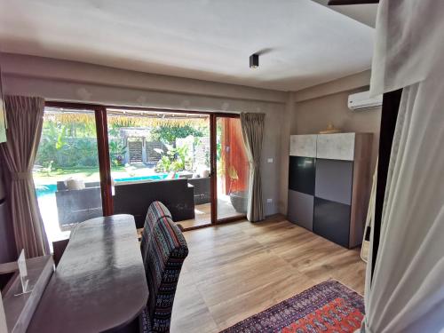 Dapur atau dapur kecil di Domu Mia Villa Siargao