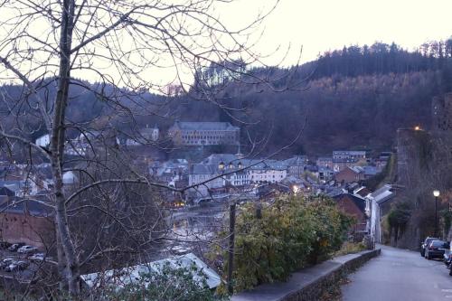a view of a city with a town at Le Rêve in La Roche-en-Ardenne