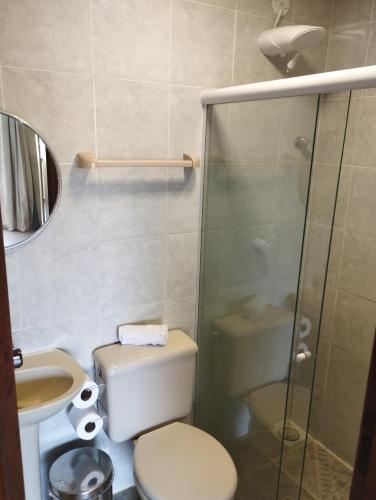 Koupelna v ubytování Andorinhas Suites