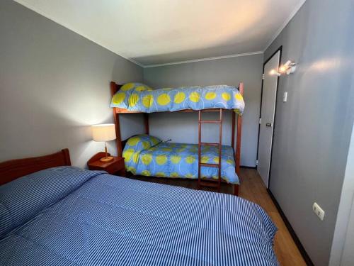 Letto o letti in una camera di Maravillosa Casa Con Piscina y Vista al Mar