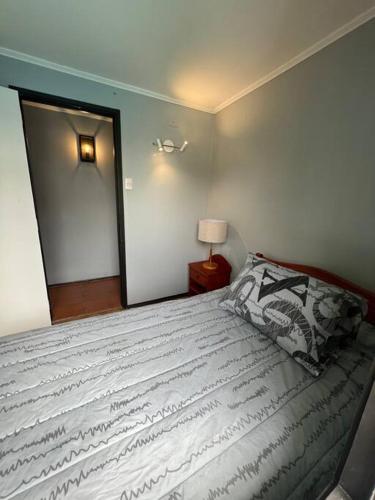 Letto o letti in una camera di Maravillosa Casa Con Piscina y Vista al Mar