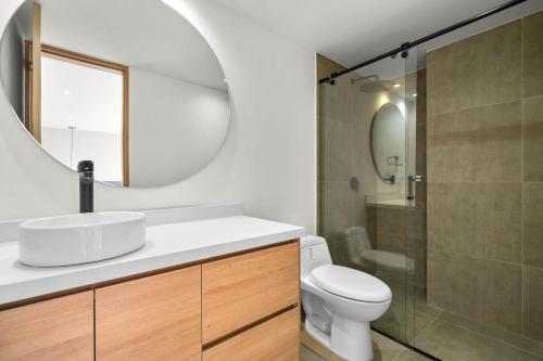 Bathroom sa Build it in Bogotá - Premium Coliving
