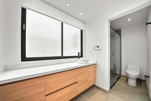 Koupelna v ubytování Build it in Bogotá - Premium Coliving