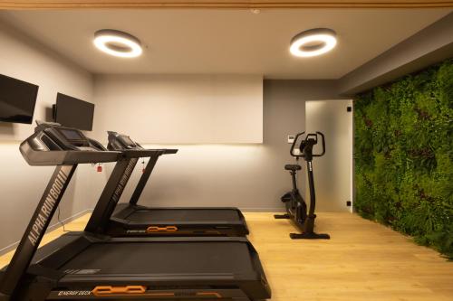 Fitness centrum a/nebo fitness zařízení v ubytování Incanto Boutique Suites - Mets