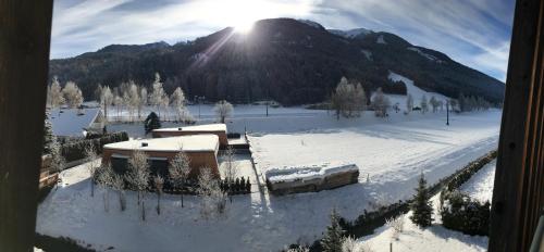 Chalets Dolomit Royal v zimě