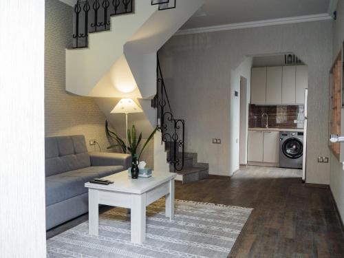 Posezení v ubytování Bonvenon capsule Hostel