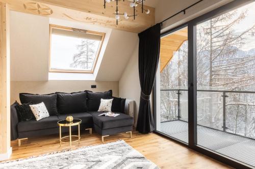 Tatry Residence SPAにあるシーティングエリア