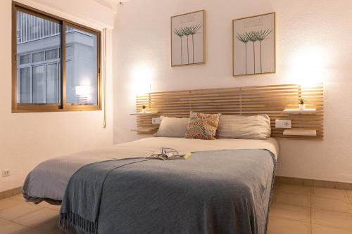 Posteľ alebo postele v izbe v ubytovaní Reding 5 FreshApartments