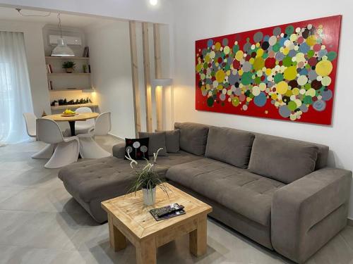 Posedenie v ubytovaní Anastasios' artwork apartment