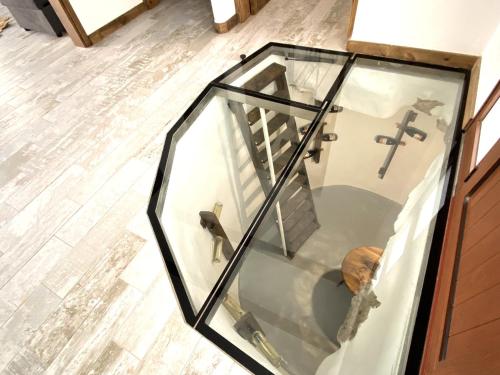 A bathroom at Ikigai