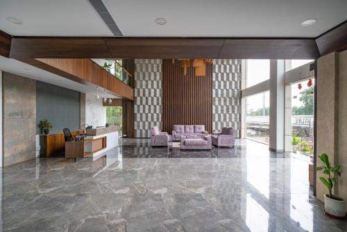 Posezení v ubytování Hylife hotels and conventions