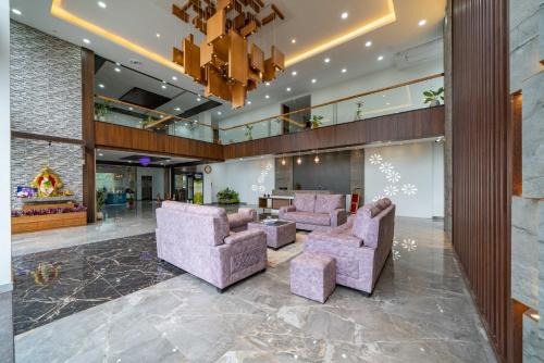 Posezení v ubytování Hylife hotels and conventions