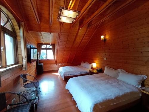 Rong Yuan Gu Homestayにあるベッド