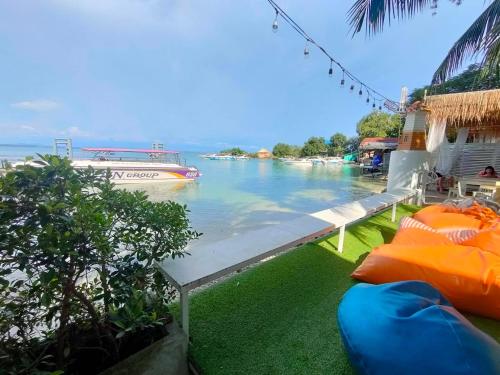 Landskap semula jadi dekat dengan resort