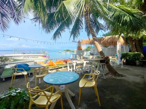 Landskap semula jadi dekat dengan resort