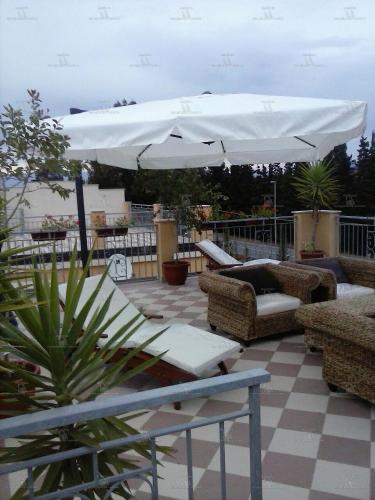 Balkón nebo terasa v ubytování Apartment Difesa Pizzo