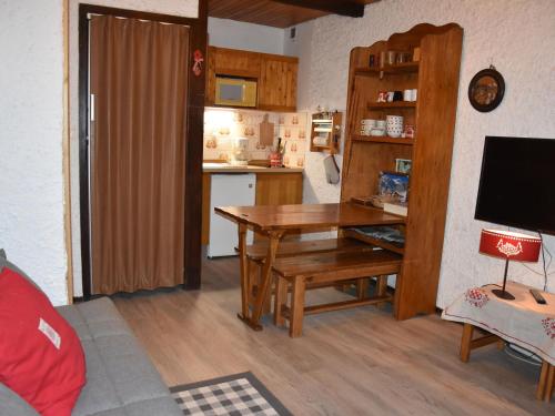 Studio pratique pour 4 personnes avec terrasse à Pralognan-la-Vanoise - FR-1-464-50