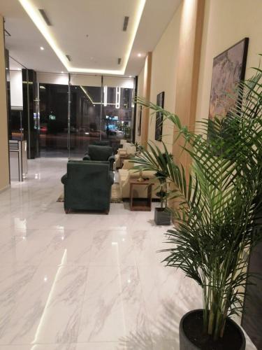 Ruang duduk di Tulip View Hotel