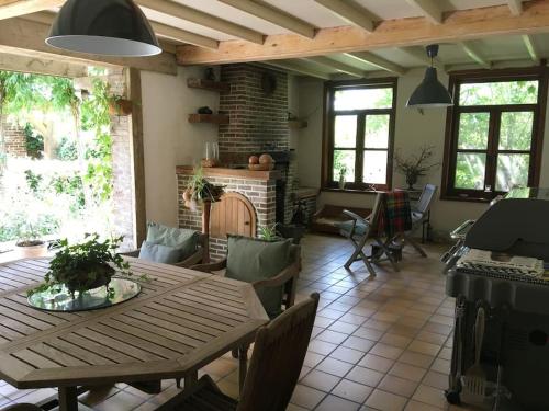 Zona de estar de Woning 'Chez Marley' in Maasmechelen
