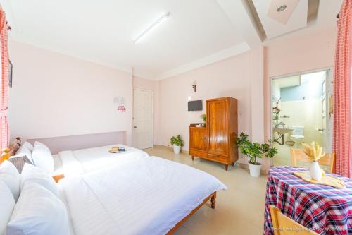 TV o dispositivi per l'intrattenimento presso Lam Vien Garden Villa - Homestay Da Lat