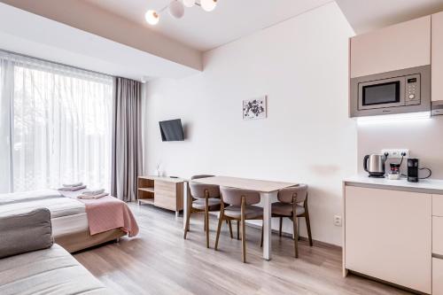 Una cocina o cocineta en Kora Apartments