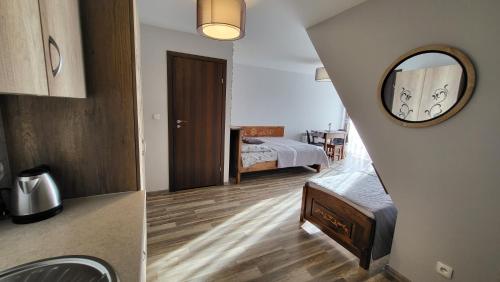 Cama o camas de una habitación en Wierchowianka