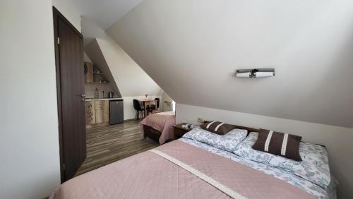 Cama o camas de una habitación en Wierchowianka