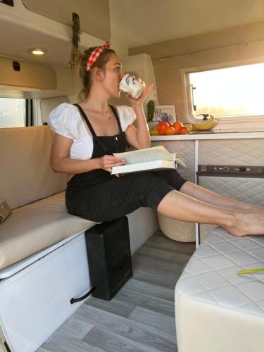 Rent a VW T3 Camper Van with Blue Classics