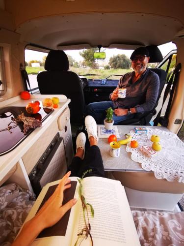 Rent a VW T3 Camper Van with Blue Classics