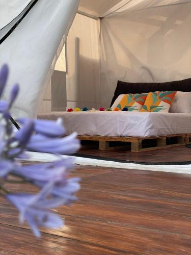 Cama o camas de una habitación en AMAY