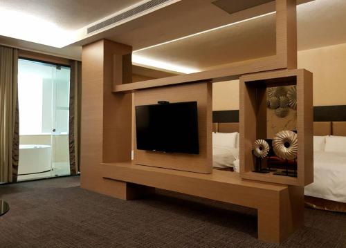 TV/Unterhaltungsangebot in der Unterkunft Hotel Geight Taipei