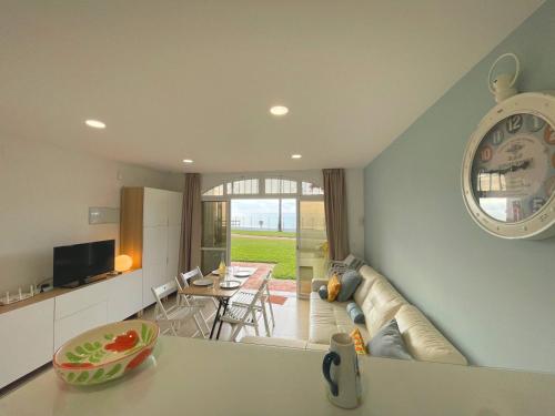 Front-line beach apartment with garden-Dona lola - Mijas Costa - Malaga