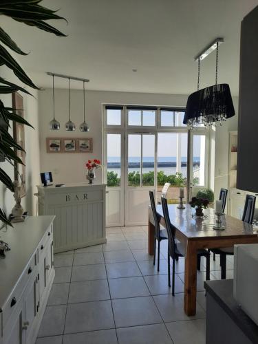 Η κουζίνα ή μικρή κουζίνα στο Residence Hotel de la Plage