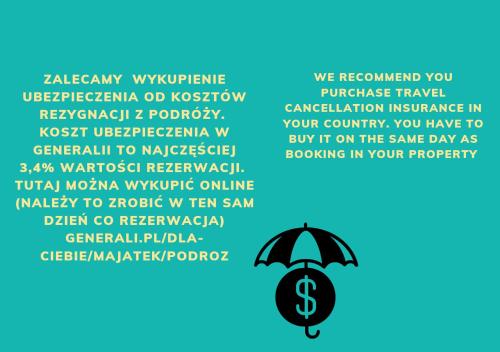 zdjęcie parasola ze znakiem dolara w obiekcie Willa Nad Potokiem w mieście Białka Tatrzanska