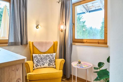 Posedenie v ubytovaní Das Habitat