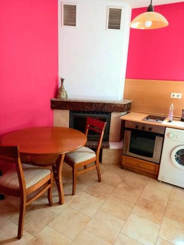 Dapur atau dapur kecil di Guest house Elora